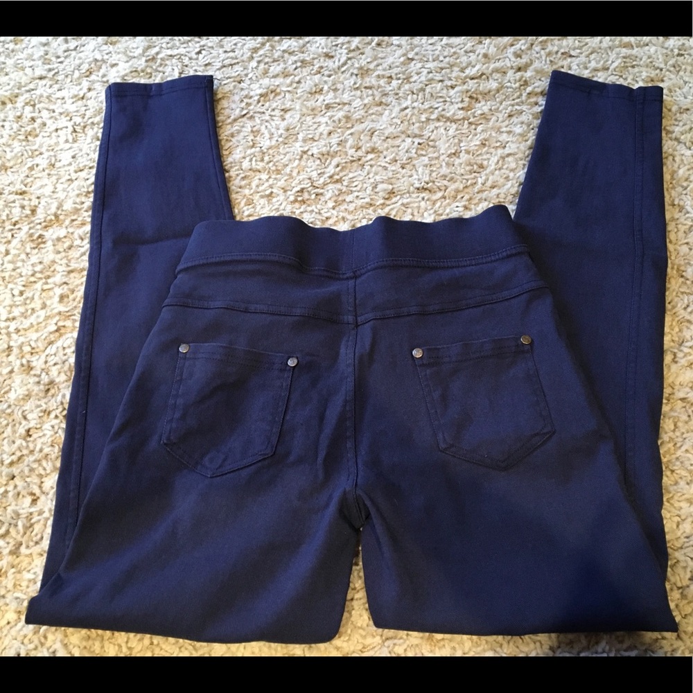 Blue Slim Pants/Tights - So Versatile!